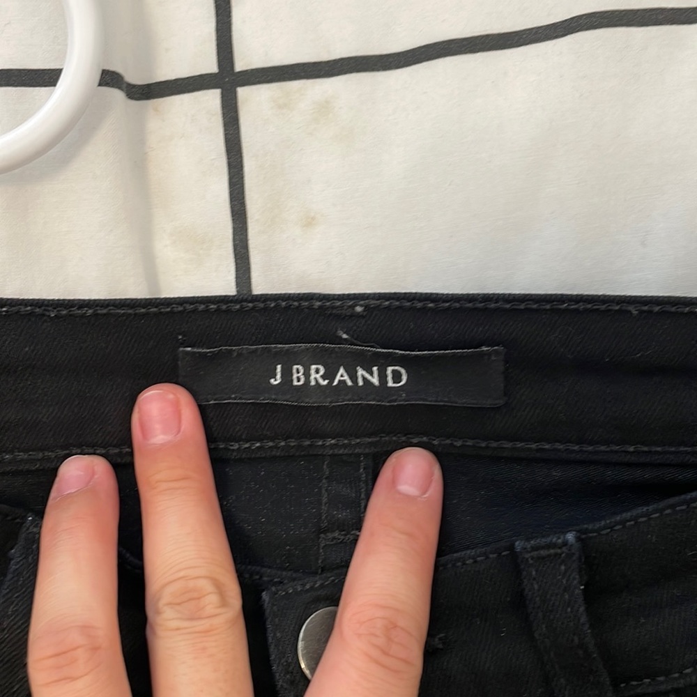 j brand jeans 24 black